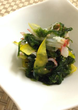 あおさの酢の物-レシピのメイン写真