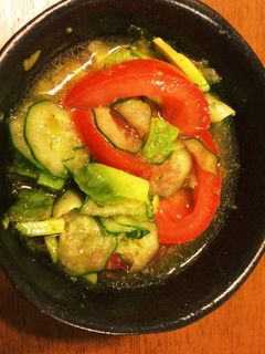 夏にぴったり 変わり種酢の物-レシピのメイン写真