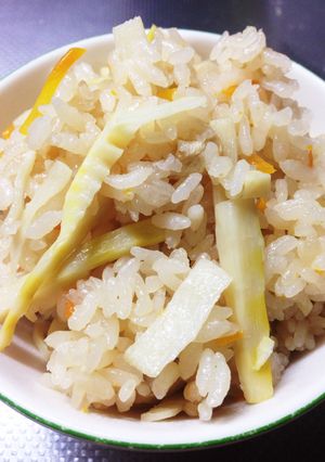 わが家のたけのこご飯-レシピのメイン写真