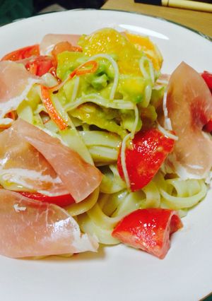 冷製パスタ-レシピのメイン写真