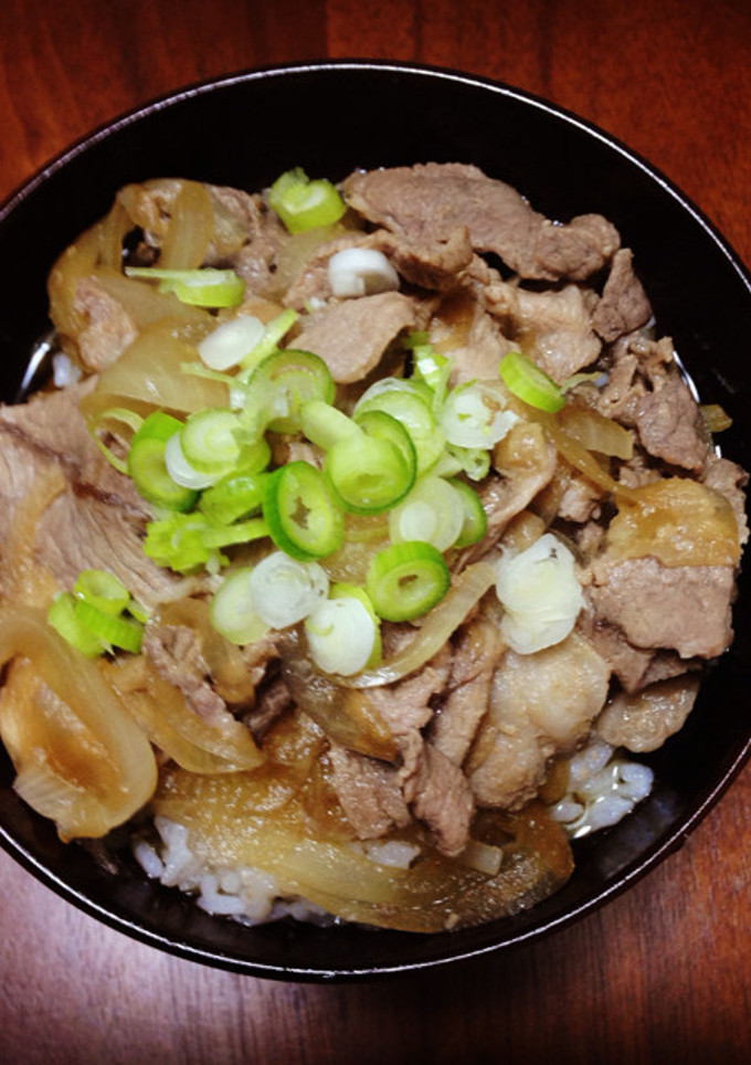 新玉ねぎの豚丼♡-レシピのメイン写真