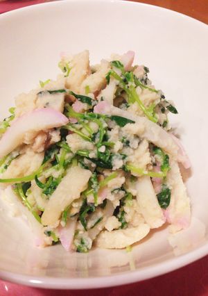 豆苗のおから和え-レシピのメイン写真