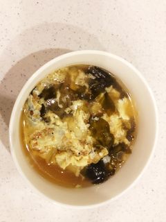 わかめと卵のスープ-レシピのメイン写真