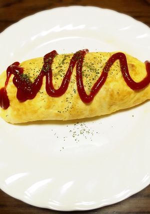 簡単画期的かも？な技のオムライス♪-レシピのメイン写真