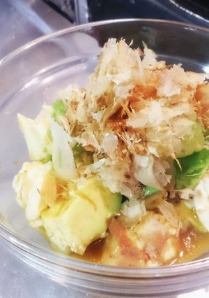 簡単！アボカド豆腐！-レシピのメイン写真