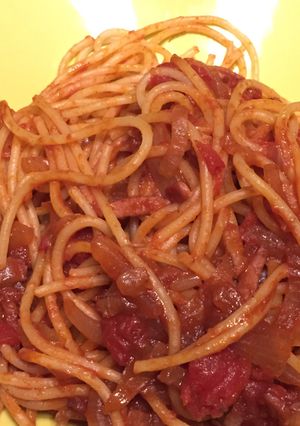 トマトとベーコンのパスタ♪-レシピのメイン写真