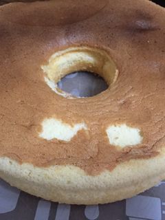 プレーンシフォンケーキ-レシピのメイン写真