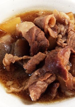 居酒屋風柔らか牛すじ煮込み-レシピのメイン写真