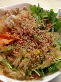 野菜たっぷり!大根おろしのぶっかけうどん-レシピのメイン写真