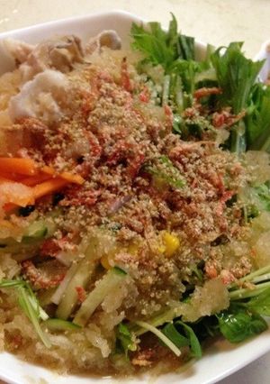 野菜たっぷり！大根おろしのぶっかけうどん-レシピのメイン写真