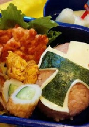 ニンニンジャー　キャラ弁-レシピのメイン写真