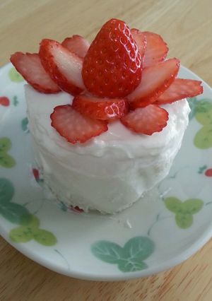 1歳誕生日ケーキ♥-レシピのメイン写真