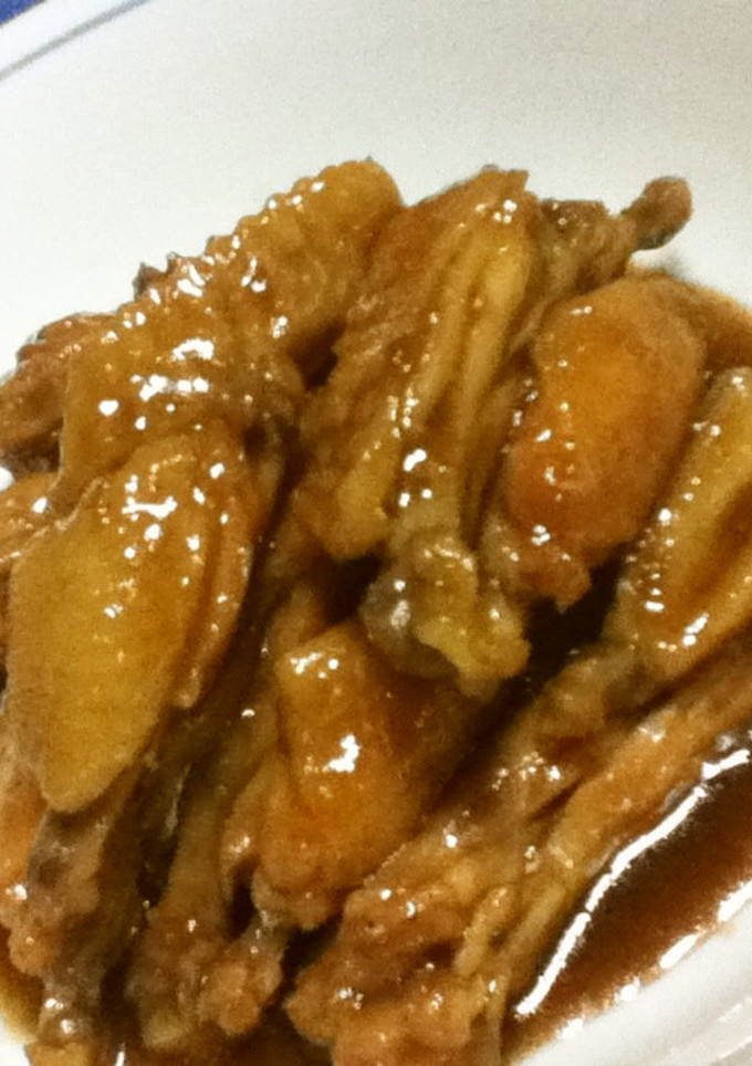 超簡単　手羽中の焼肉のたれ煮込み-レシピのメイン写真