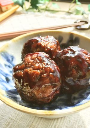 バルサミコ✿ゴロっと肉団子-レシピのメイン写真