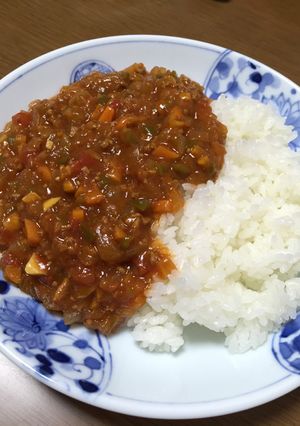 ドライカレー風 圧力鍋5分-レシピのメイン写真