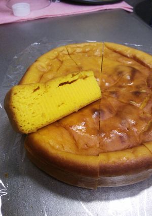 NOバタ～♪カボチャヨーグルト(*´∀｀-レシピのメイン写真