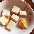 離乳食 バナナとアボカドのクリーム