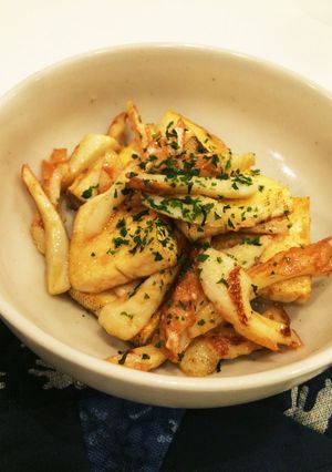 超簡単!豆腐とちくわのマヨ炒め♪-レシピのメイン写真