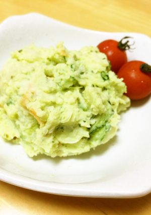 あの味を求めて作ったバジルポテトサラダ♡-レシピのメイン写真
