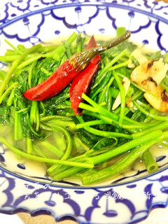 タイの空芯菜炒め♪パックブンファイデーン-レシピのメイン写真