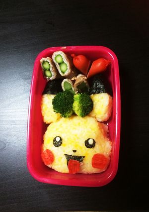 ピカチュウ☆キャラ弁☆-レシピのメイン写真
