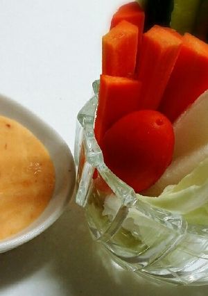 野菜ディップ(コンビニのソースを再現)-レシピのメイン写真