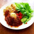 牛頬肉の赤ワイン煮