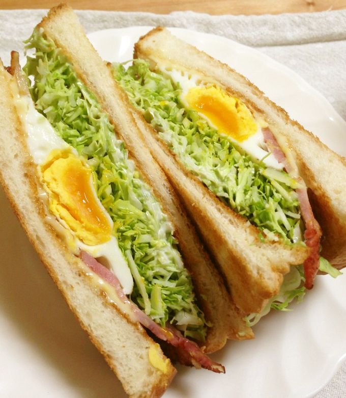 ぬまさん　サンドイッチ 沼サン 野菜たっぷり! 幸せサンドイッチレシピ | 沼夫, 大沼