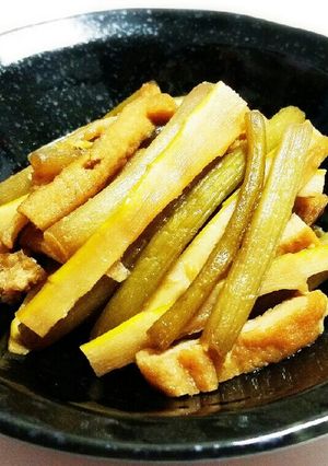 つわとコサンダケ(ホテイチク)の炒め物-レシピのメイン写真