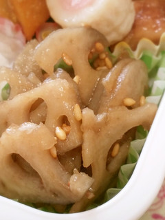 レンジで簡単!レンコンのきんぴら☆お弁当-レシピのメイン写真