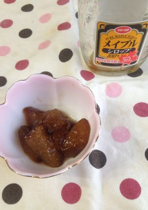 簡単!あくまきのメープルシロップがけ♪-レシピのメイン写真
