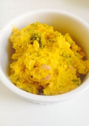 レンジだけ！かぼちゃのサラダ♪-レシピのメイン写真
