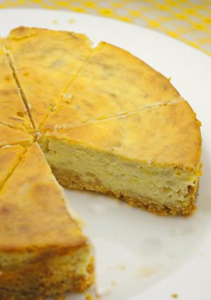 バナナチーズケーキ-レシピのメイン写真