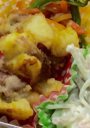 超節約★ジャガイモと豚肉でお弁当のメイン-レシピのメイン写真