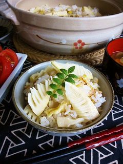土鍋で炊こう☆筍ご飯!(もち米入り)-レシピのメイン写真