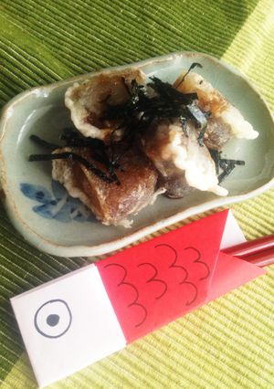 こどもの日に！あくまきの揚げ餅風-レシピのメイン写真