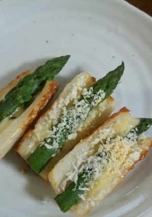 ちくわのお弁当のおかず2アスパラ-レシピのメイン写真