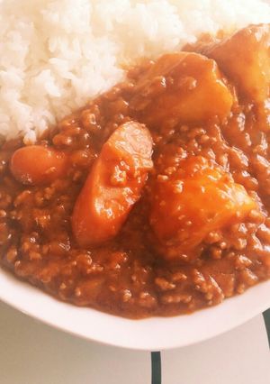 ★トロ～リ★新じゃが&ひき肉カレー★-レシピのメイン写真