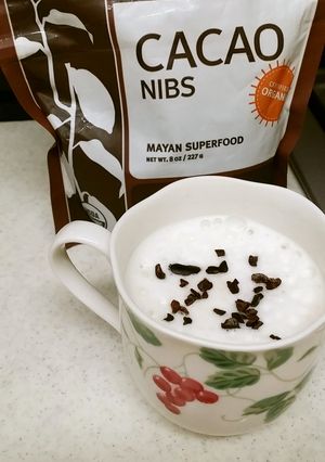 カカオニブ入りカフェオレコーヒー-レシピのメイン写真