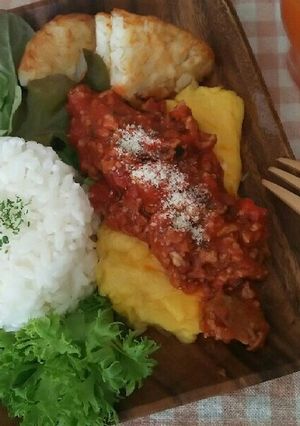 ＊オムレツトマトソース＊カフェ風ごはん-レシピのメイン写真