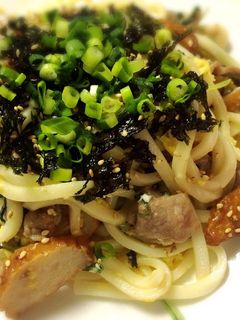 簡単!!和ランチな焼きうどん✩-レシピのメイン写真