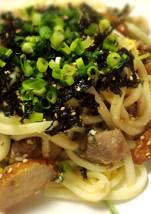 簡単!!和ランチな焼きうどん✩-レシピのメイン写真