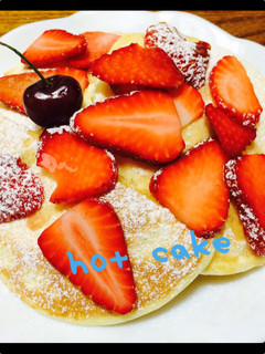 ふんわりホットケーキ-レシピのメイン写真