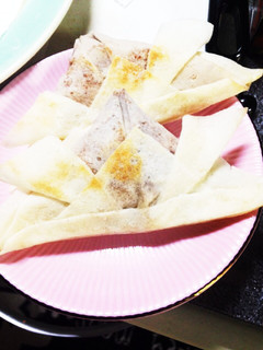 春巻きの皮でアップルパイ-レシピのメイン写真
