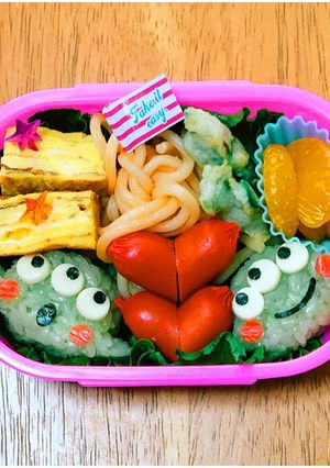 リトルグリーンメン♡キャラ弁-レシピのメイン写真