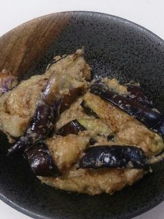 簡単★茄子の白味噌胡麻和え-レシピのメイン写真