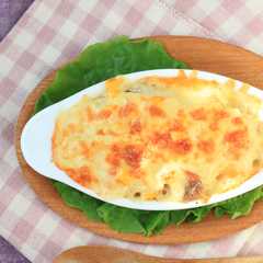 A picture of 冷凍唐揚げで♪あっという間グラタン.