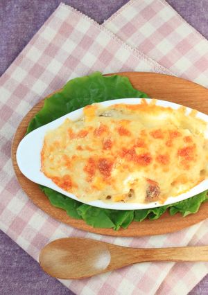 冷凍唐揚げで♪あっという間グラタン-レシピのメイン写真
