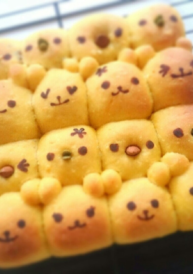 かぼちゃちぎりパン(乳製品不使用)-レシピのメイン写真