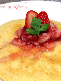さっくりもっちり米粉のパンケーキ-レシピのメイン写真